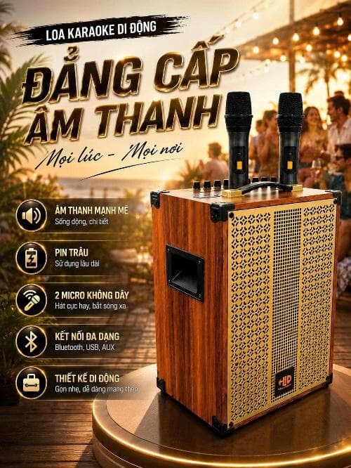 LOA DI ĐỘNG 2.5 TẤC HK – 1011